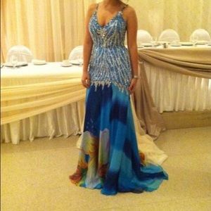 Macduggal evening gown