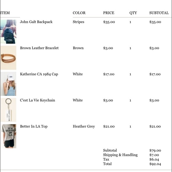 Bought all these 4 things t shirt and hat NWT