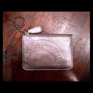 Coach mini wristlet