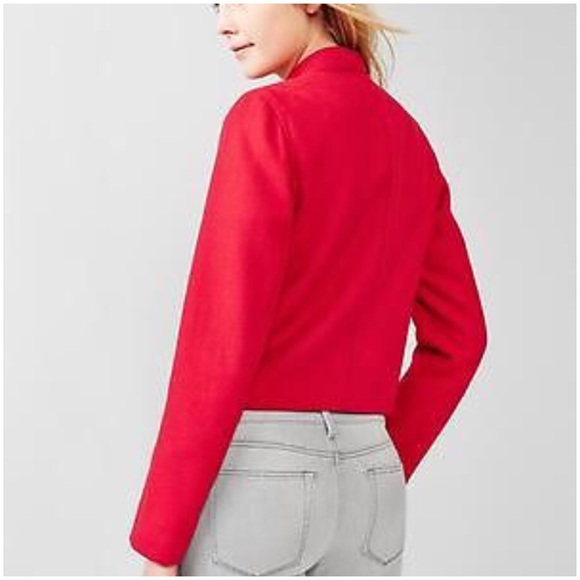GAP Wool Moto Jacket - Picture 2 of 4