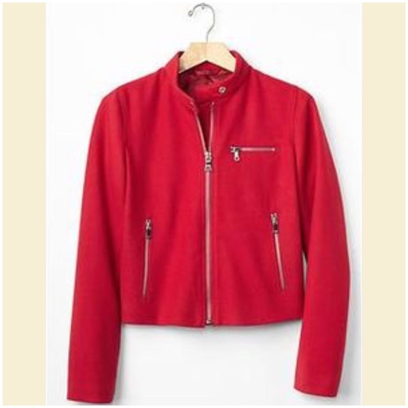 GAP Wool Moto Jacket - Picture 4 of 4
