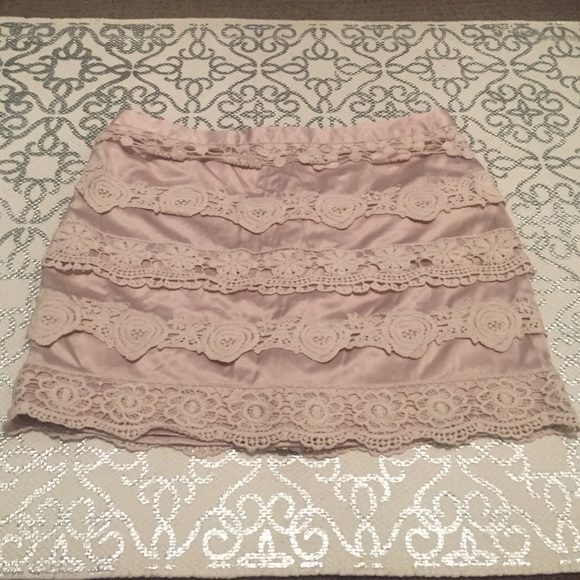 Forever 21 Taupe Skirt