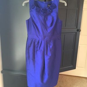 Adrianna Papell Navy Blue Dress - Sz 8