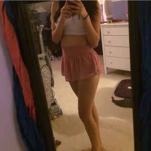 Very cute mini pink skort