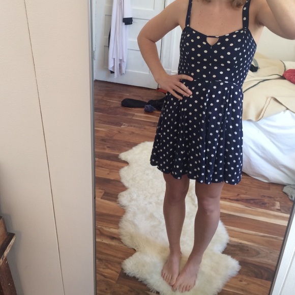 Urban Outfitters Polka Dot Dress by Kimchi Blue  - Picture 1 of 4