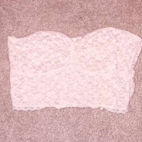 Aerie Cream Lace Bandeau