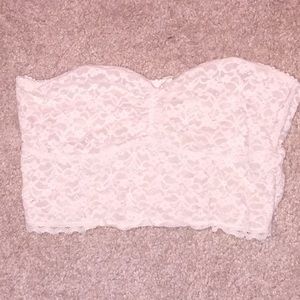 Aerie Cream Lace Bandeau