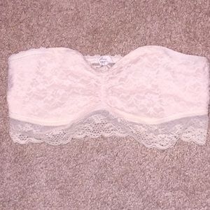 Aerie cream lace bandeau (short)