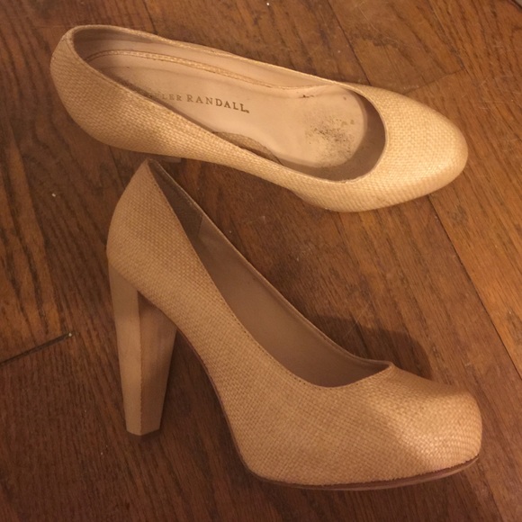 Loeffler Randall woven pumps