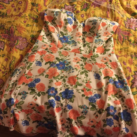 Floral sun dress