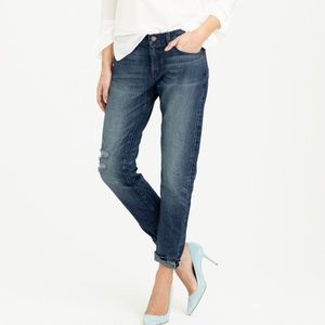 J Crew Broken-In Boyfriend Jeans