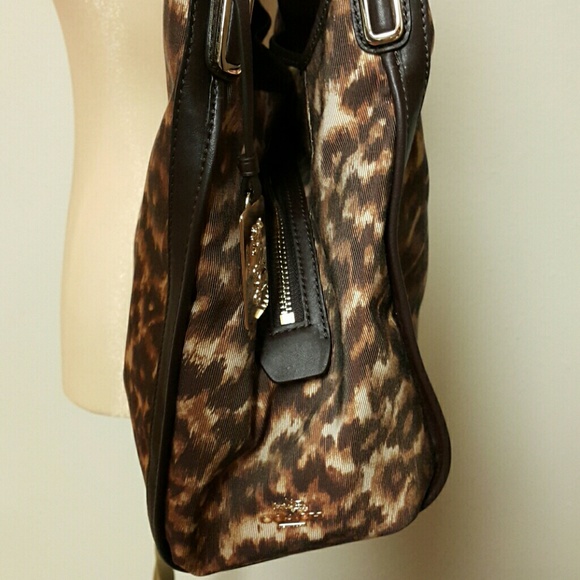 NWT COACH MADISON PHOEBE OCELOT LEOPARD - Picture 2 of 4