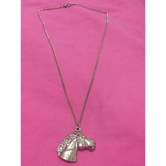 Horse head necklace
