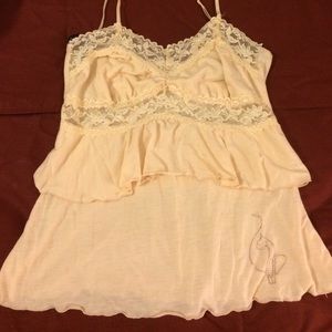 Baby Phat lace top.