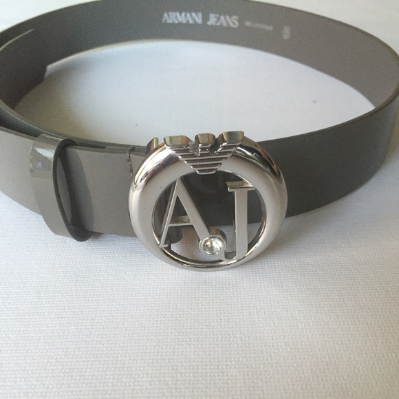 🚫SOLD🚫Armani gray belt - Picture 2 of 4