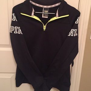 Victoria's Secret PINK Half Zip Pullover