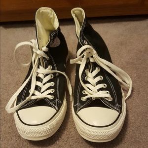 *LIKE NEW* Black Converse Chuck Taylor Hightops