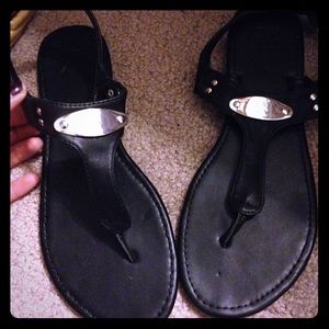 New York and company black sandals