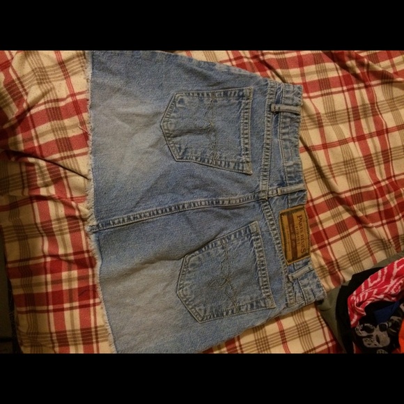 *SOLD* Jean Mini Skirt - Picture 3 of 4