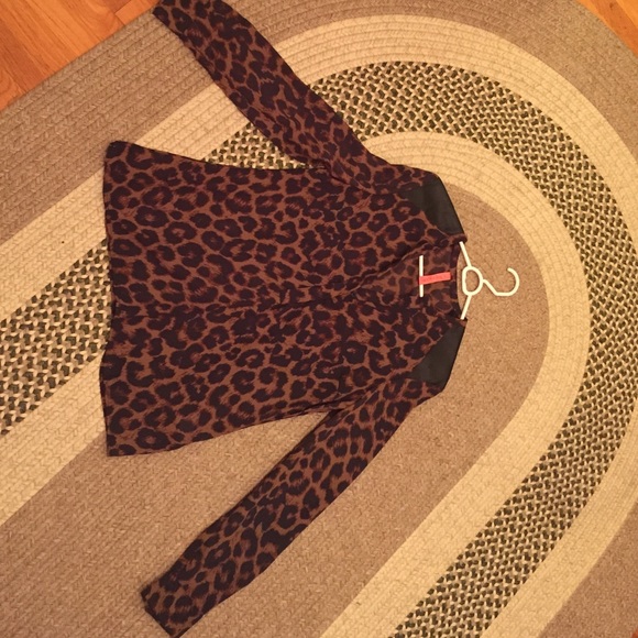 Animal print blouse