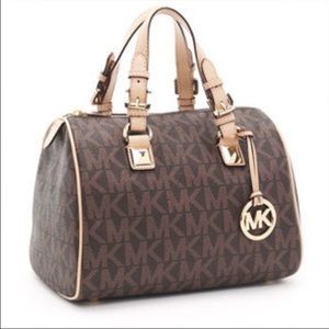 MK medium Grayson Satchel