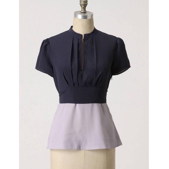Anthropologie (Girls From Savoy) Lavender Blouse🔮