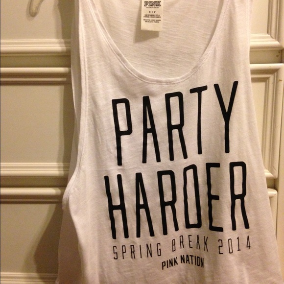Victoria's Secret pink spring break shirt
