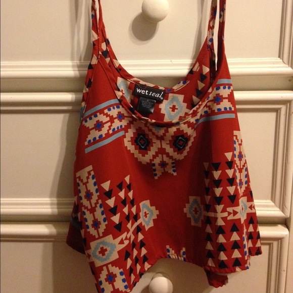 Wet seal Santa Fe crop top