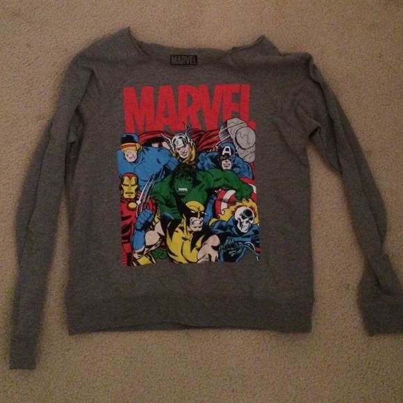 Marvel sweatshirt!