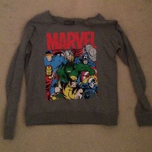 Marvel sweatshirt!