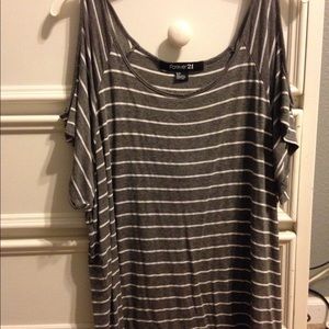 Cute forever 21 striped top
