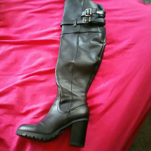Knee high boots