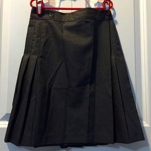 American Apparel dark heather grey gray skirt xs