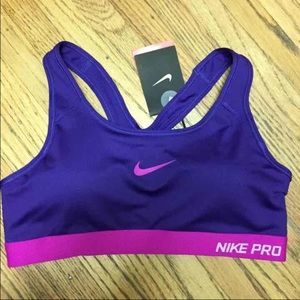 Nike pro padded sports bra
