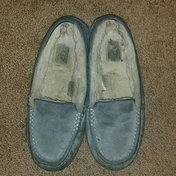 Grey UGG Moccasins Size 7