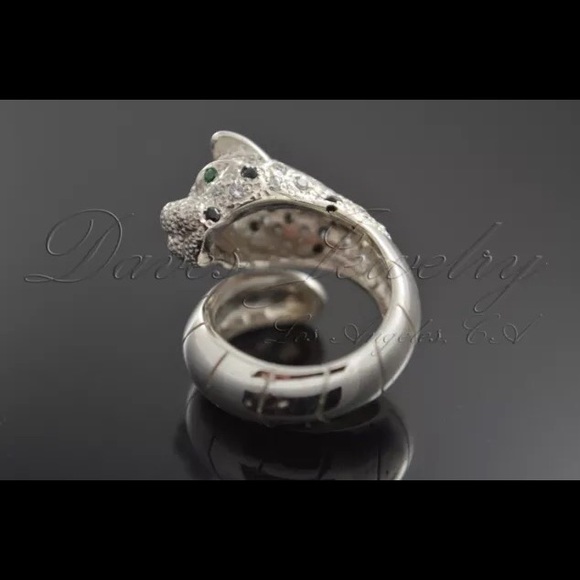 Panther Ring Sterling Silver - Picture 4 of 4