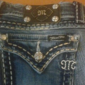 Miss me jeans size 30  bootcut inseam 33