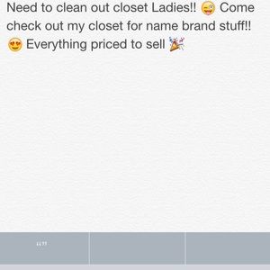 💥 Selling name brand stuff!! Priced to sell 💥