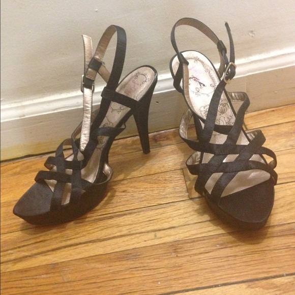 Black high heels