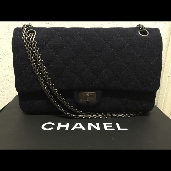 Classic CHANEL bag in jersey