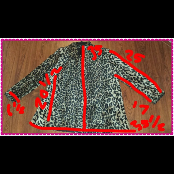 Leopard Print Swing Coat - Picture 2 of 2