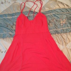 Express low cut summer dress cutout size 12