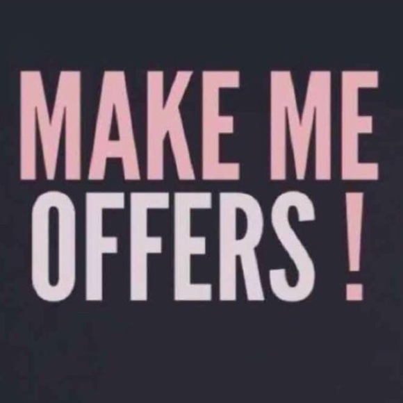 MAKE OFFERS FOR ANYTHING 😊