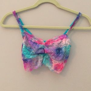 Multi Colored lace bralette