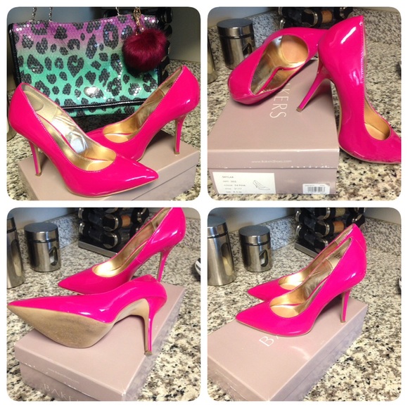 Bakers hot pink heels