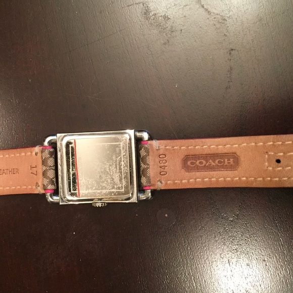 Coach legacy watch.  Pink - Picture 4 of 4