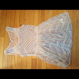 Free People Sheer Pink Dress
