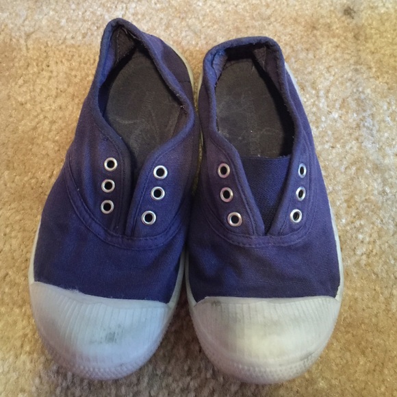 Navy Blue slip on shoes