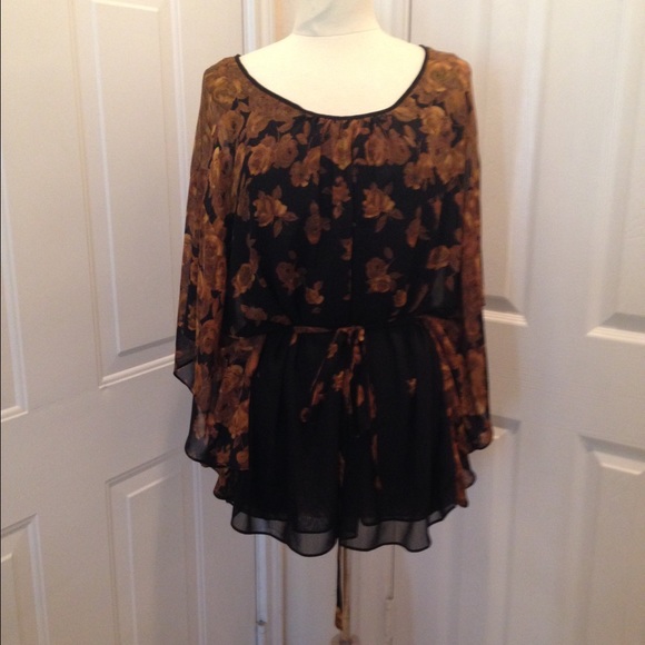 Rose & Olive top