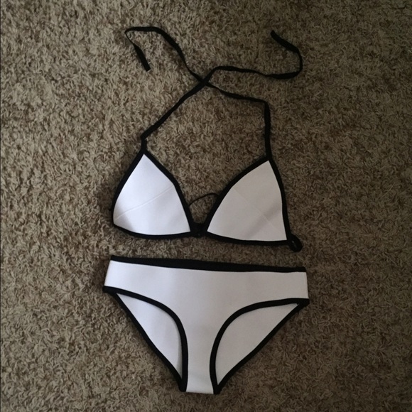 White bikini